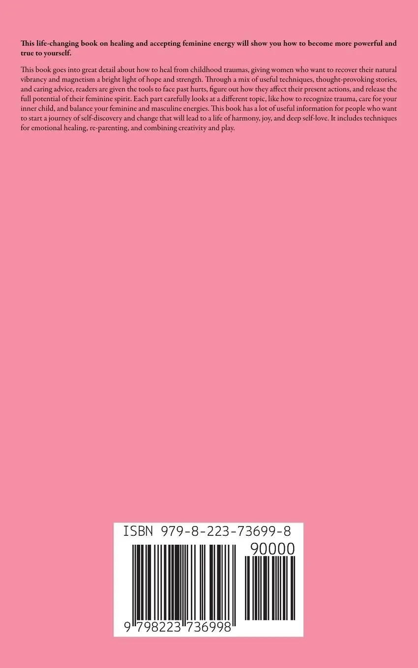 Rückseite: 9798223736998 | Healing Your Feminine Energy | Elizabeth Sosnick | Taschenbuch | 2023