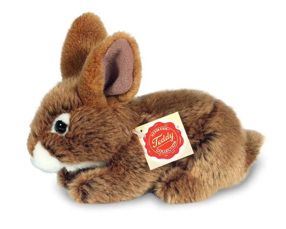 Cover: 4004510937098 | Teddy Hermann 93709 - Hase, Plüschtier, braun, 19 cm | 93709 | Deutsch