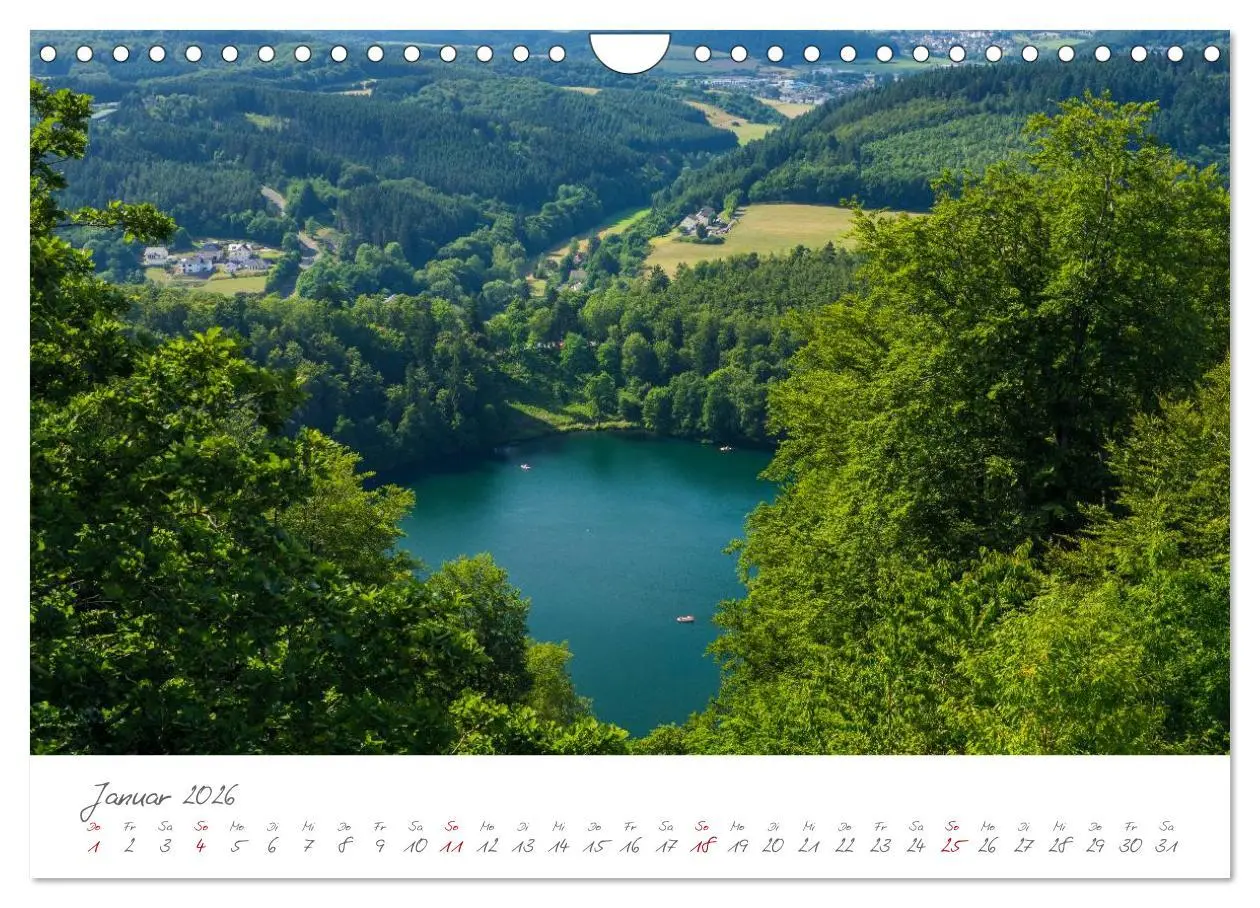 Bild: 9783516037098 | Erlebnis Eifel (Wandkalender 2026 DIN A4 quer), CALVENDO...