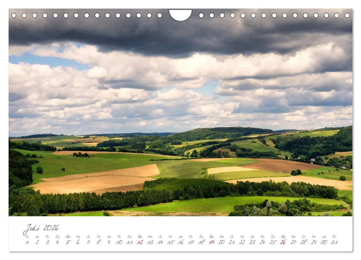 Bild: 9783516037098 | Erlebnis Eifel (Wandkalender 2026 DIN A4 quer), CALVENDO...