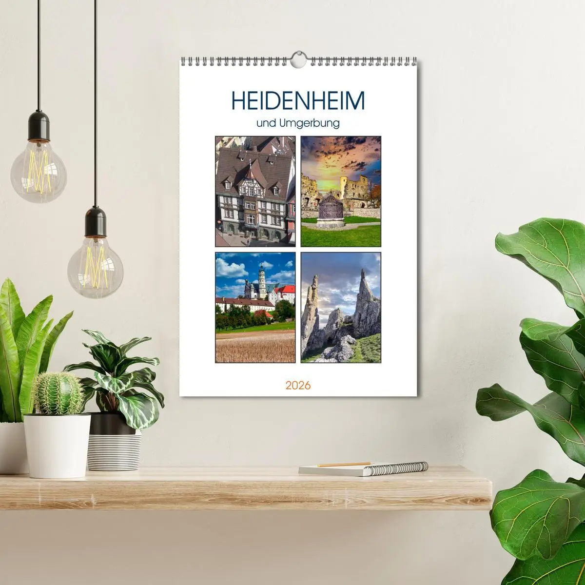 Bild: 9783516347098 | Heidenheim und Umgebung (Wandkalender 2026 DIN A3 hoch), CALVENDO...
