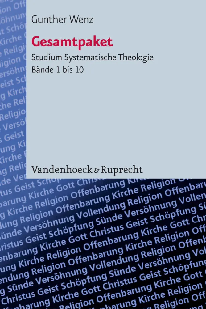 Cover: 9783525567098 | Studium Systematische Theologie/Studienpaket | Gunther Wenz | Buch