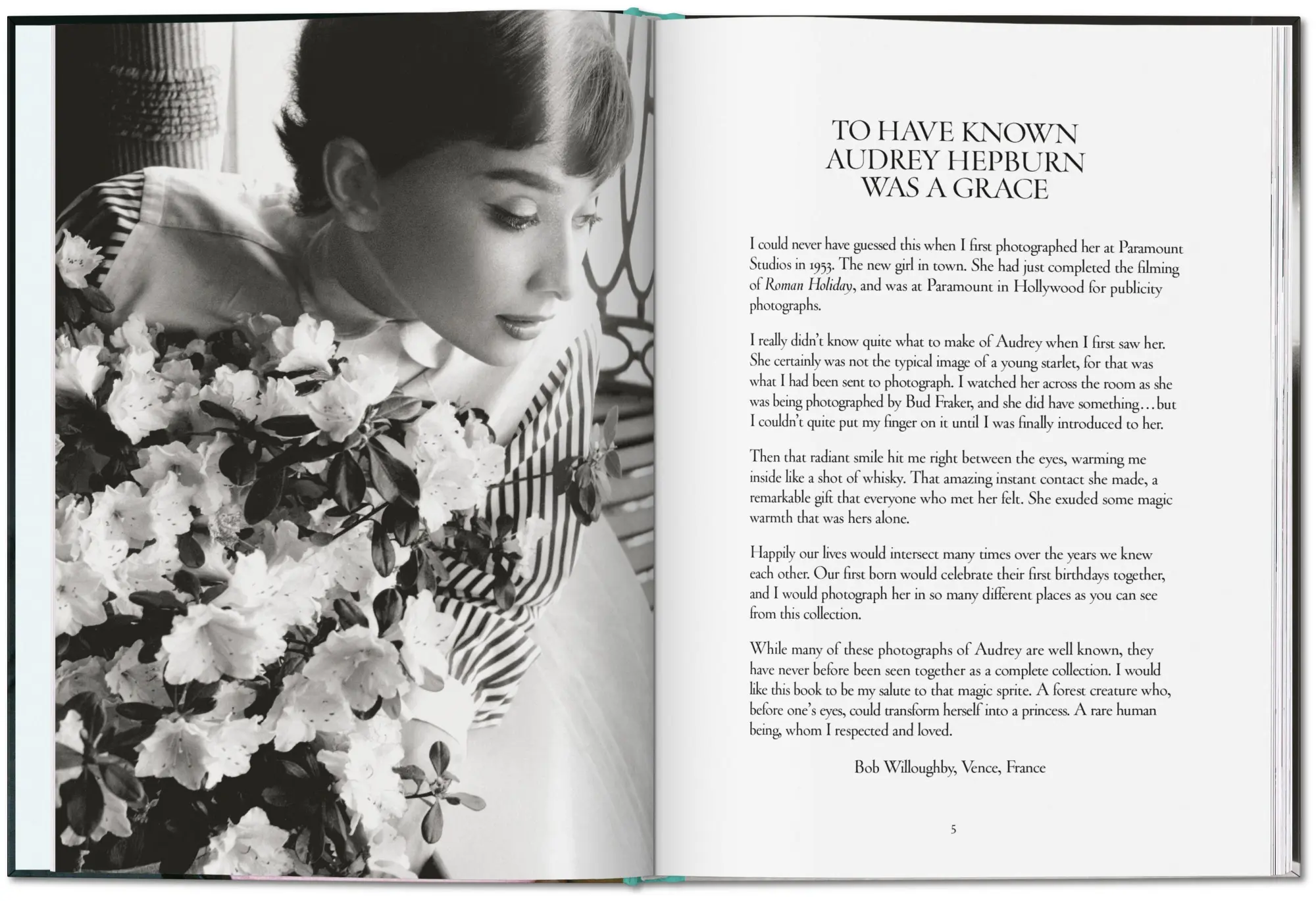 Bild: 9783836597098 | Bob Willoughby | Audrey Hepburn. Photographs 1953-1966 | Willoughby