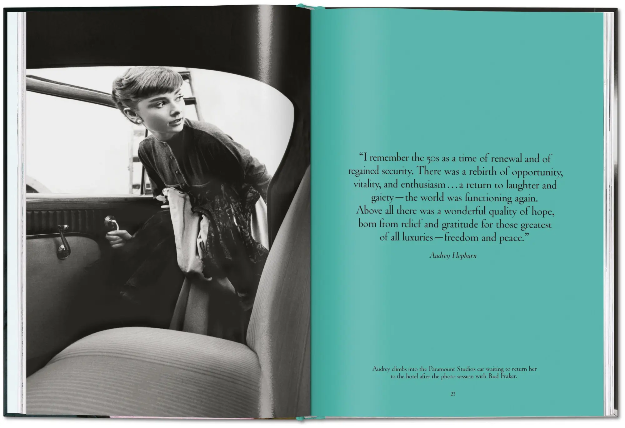 Bild: 9783836597098 | Bob Willoughby | Audrey Hepburn. Photographs 1953-1966 | Willoughby