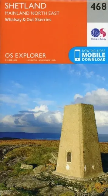 Cover: 9780319247198 | Shetland - Mainland North East | Ordnance Survey | (Land-)Karte | 2015