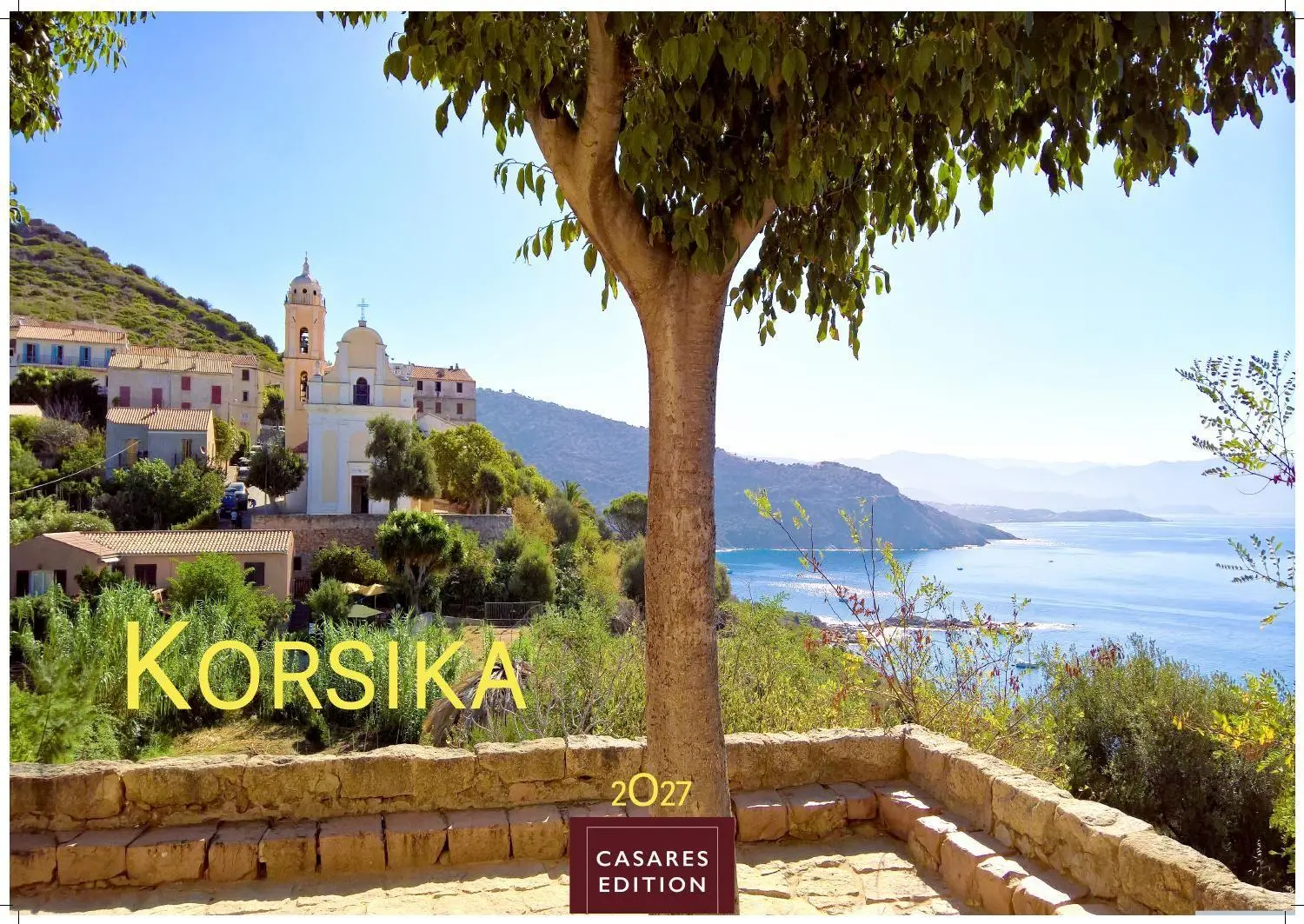 Cover: 9781835247198 | Korsika Kalender 2027 - Wandkalender Fotokalender Frankreich...