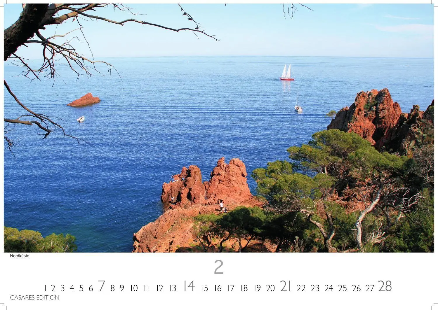 Bild: 9781835247198 | Korsika Kalender 2027 - Wandkalender Fotokalender Frankreich...
