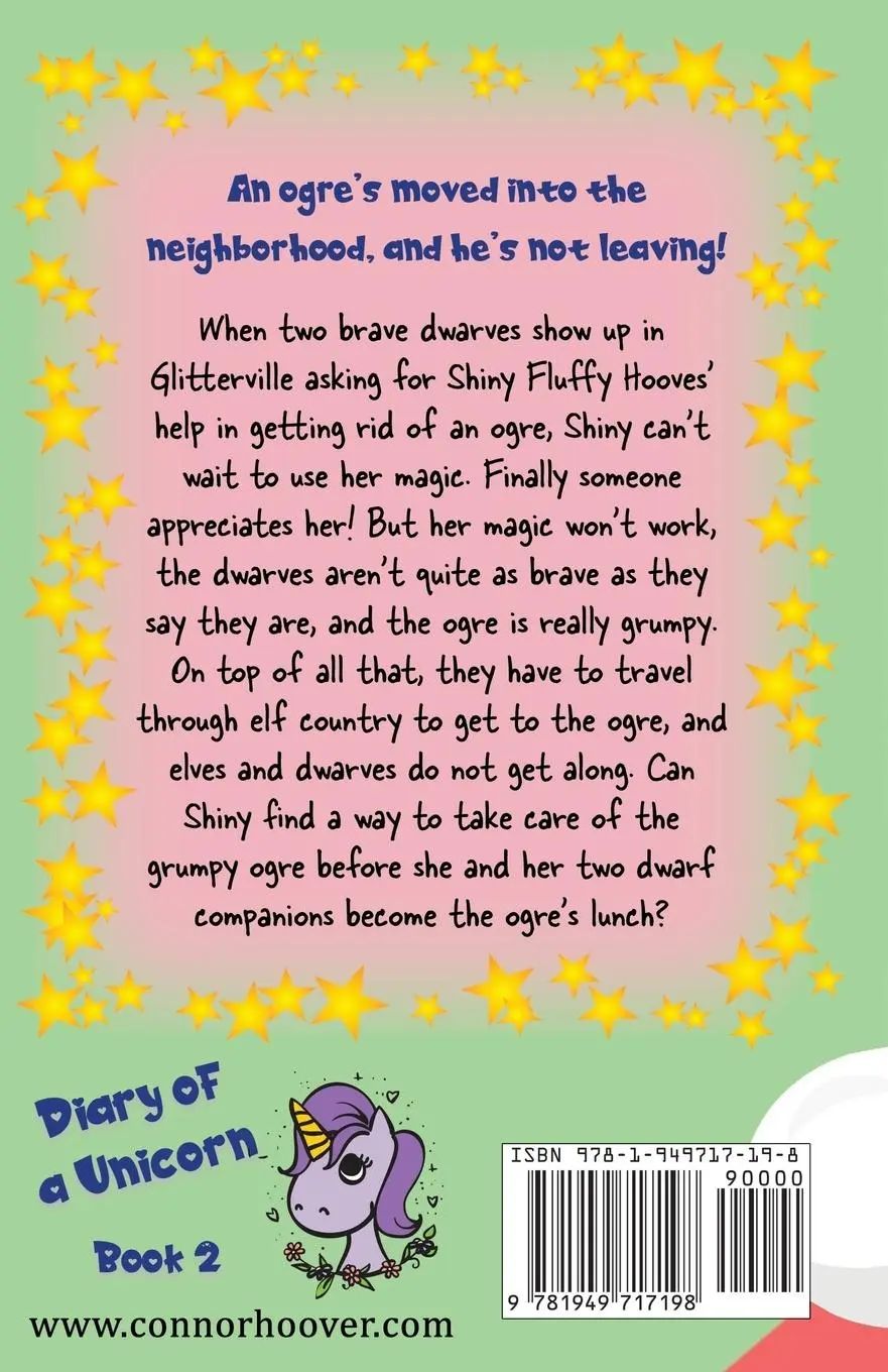 Rückseite: 9781949717198 | The Grumpy Ogre | A Diary of a Unicorn Adventure | Connor Hoover