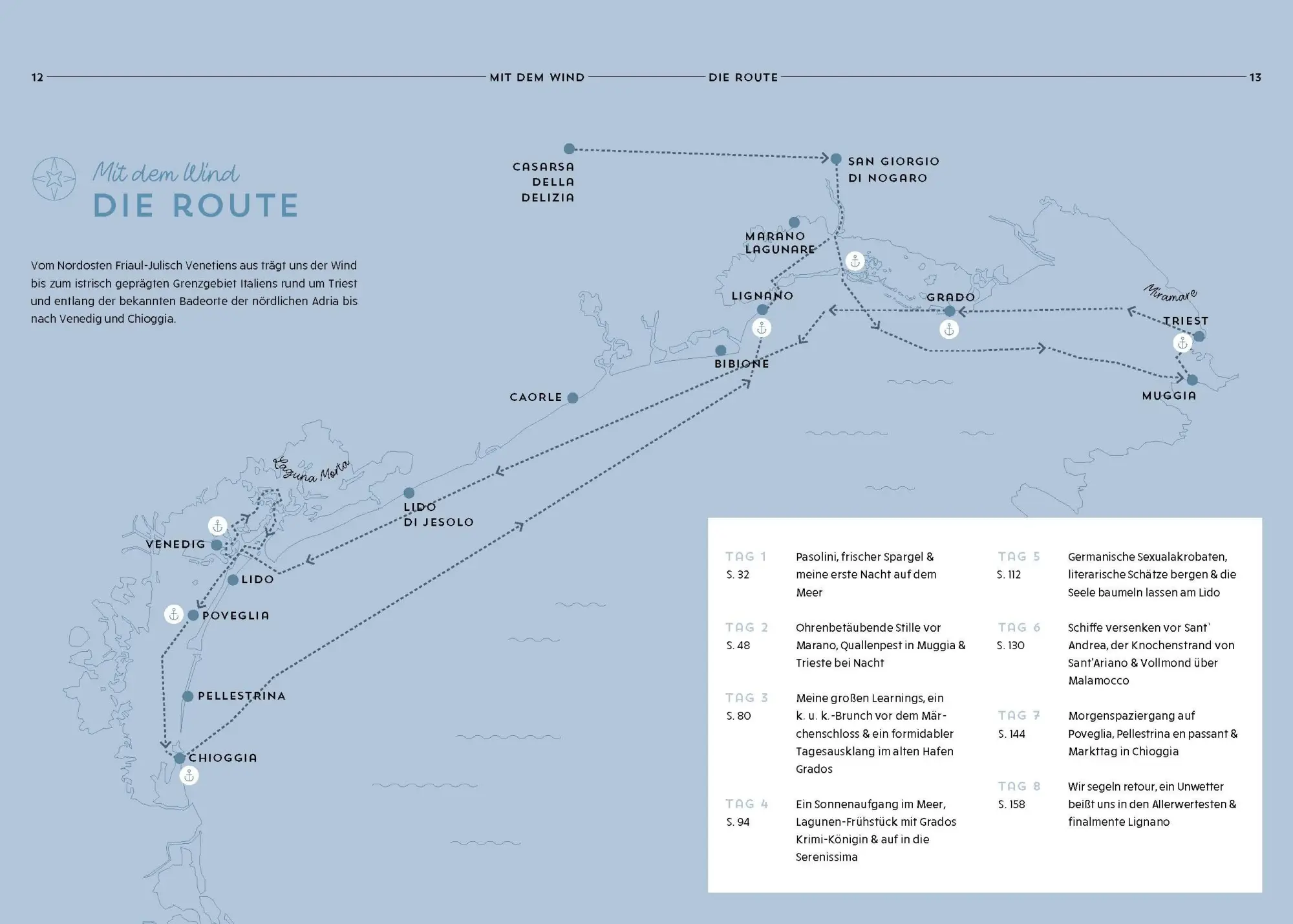 Bild: 9783222137198 | Mit dem Wind von Triest nach Venedig | Wolfgang Salomon | Taschenbuch