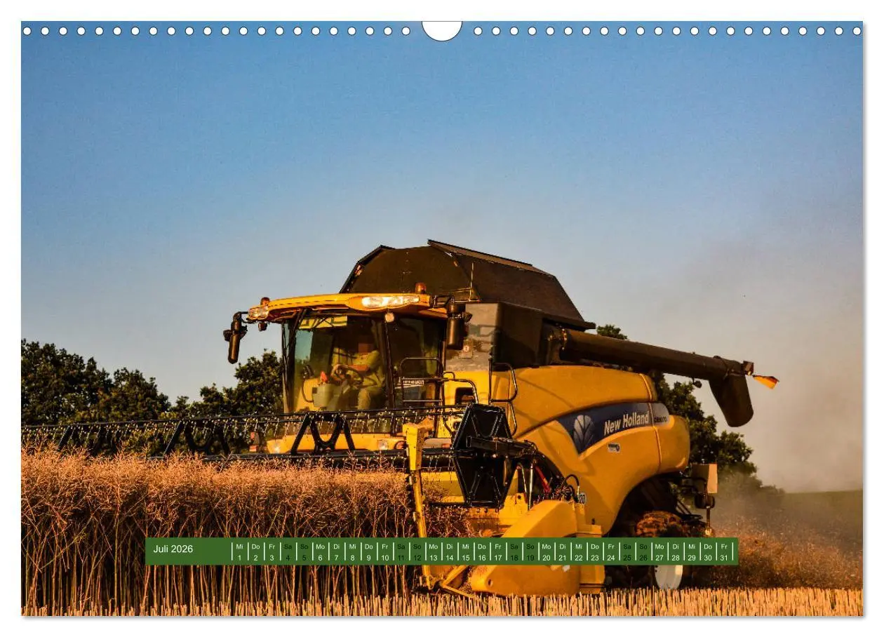 Bild: 9783457797198 | Landwirtschaft - Giganten im Feld (Wandkalender 2026 DIN A3 quer),...