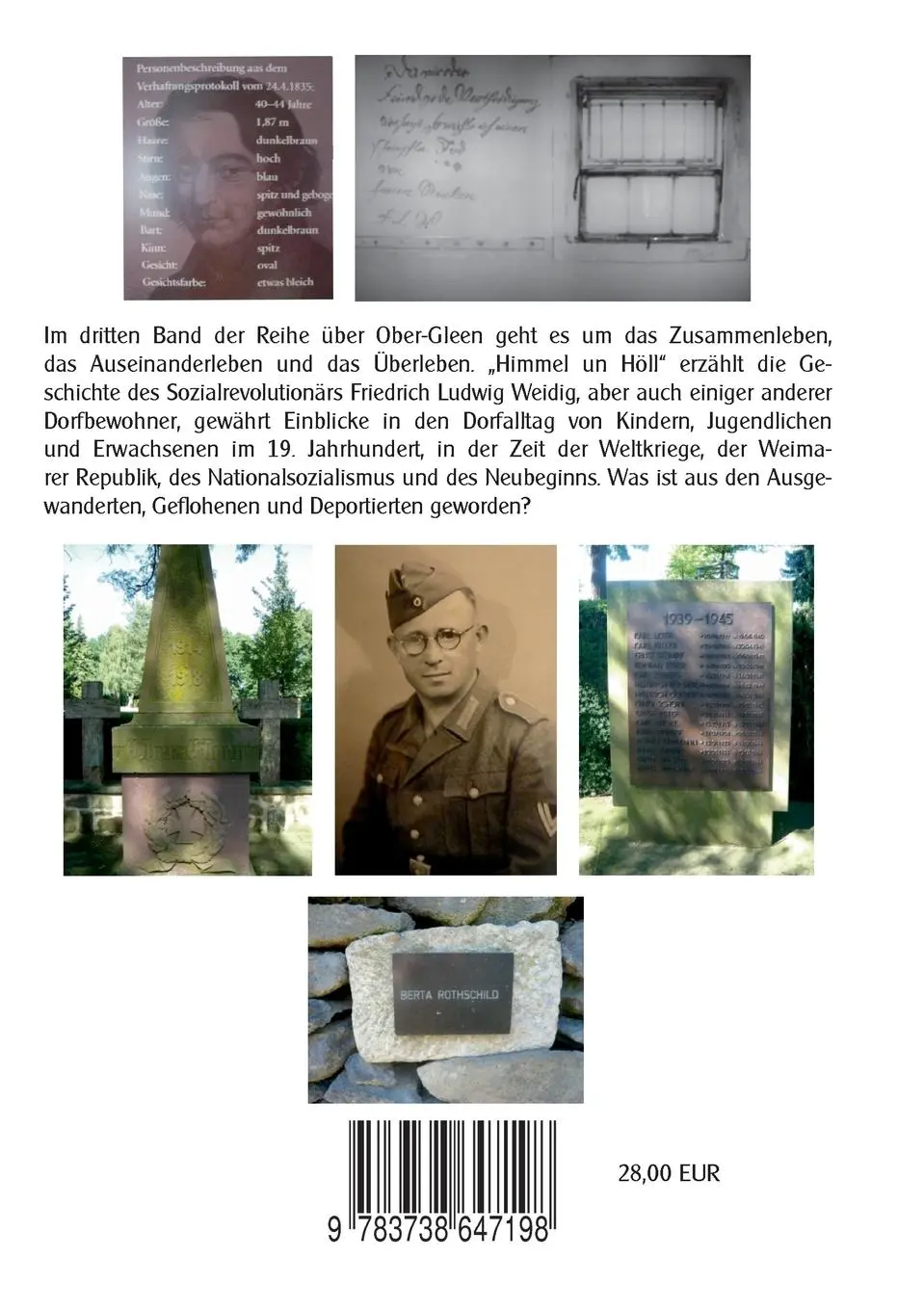 Rückseite: 9783738647198 | Ober-Gleen | Himmel un Höll | Monika Felsing | Taschenbuch | 556 S.