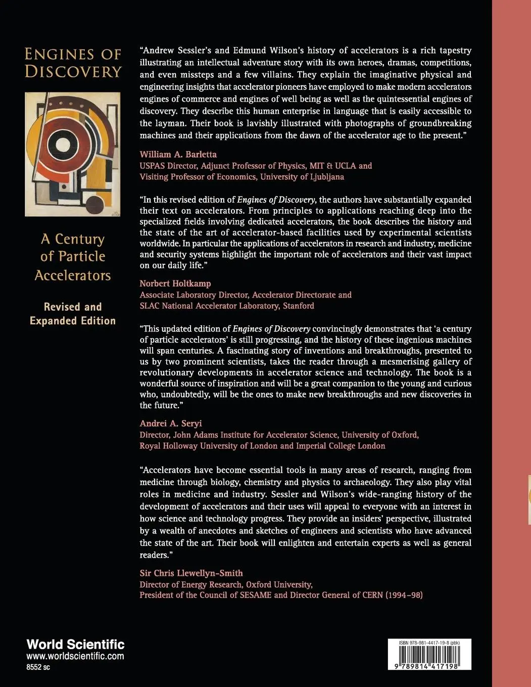 Rückseite: 9789814417198 | ENGINES OF DISCOVERY (REV &amp; EXPAND ED) | Sessler Andrew | Taschenbuch