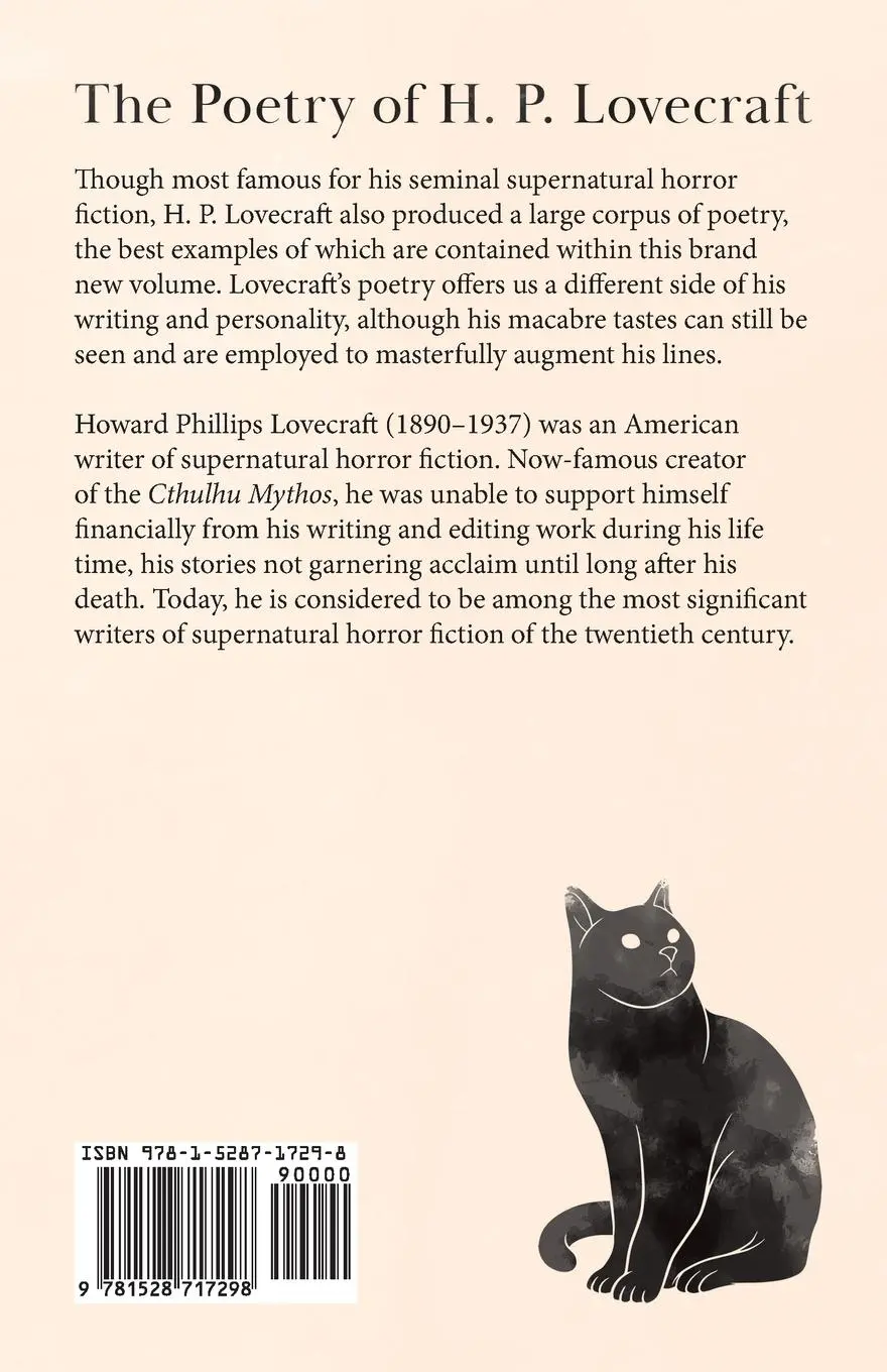 Rückseite: 9781528717298 | The Poetry of H. P. Lovecraft | H. P. Lovecraft | Taschenbuch | 2020