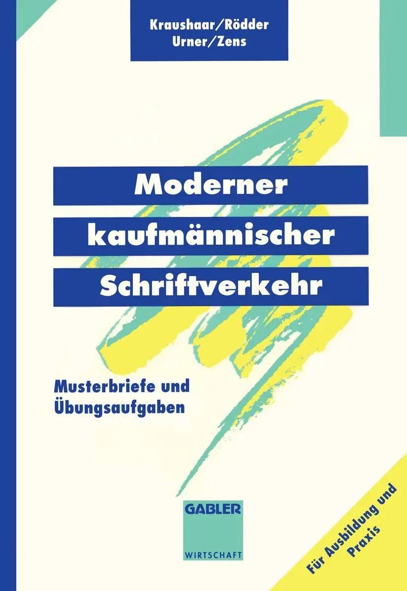 Cover: 9783409197298 | Moderner kaufmännischer Schriftverkehr | Beate Kraushaar (u. a.) | ix