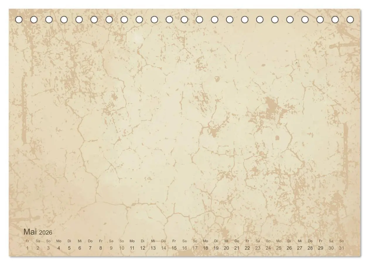 Bild: 9783457787298 | Vintage DIY Bastel-Kalender - Zum Selbstgestalten (Tischkalender...