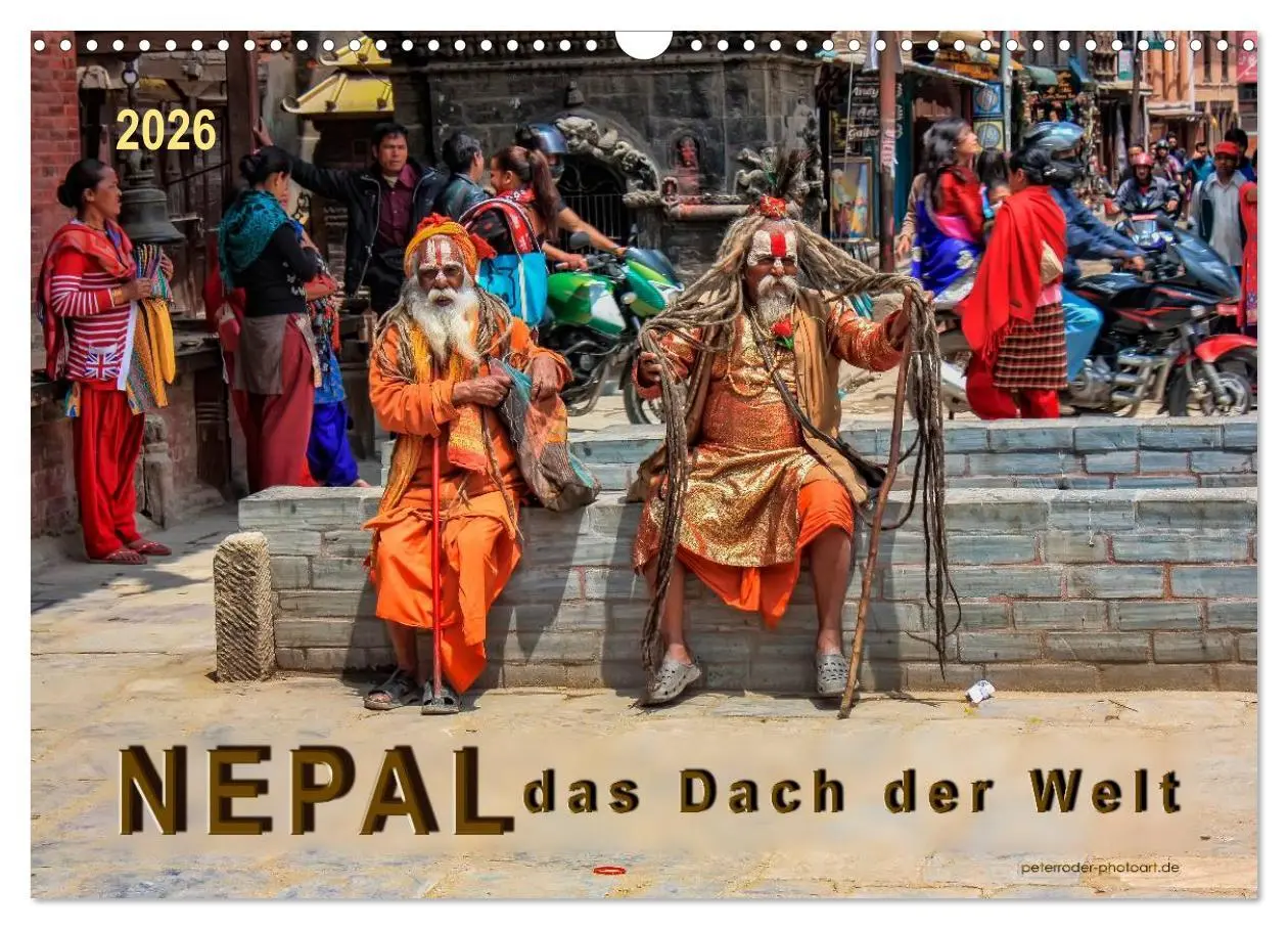 Cover: 9783516017298 | Nepal - das Dach der Welt (Wandkalender 2026 DIN A3 quer), CALVENDO...