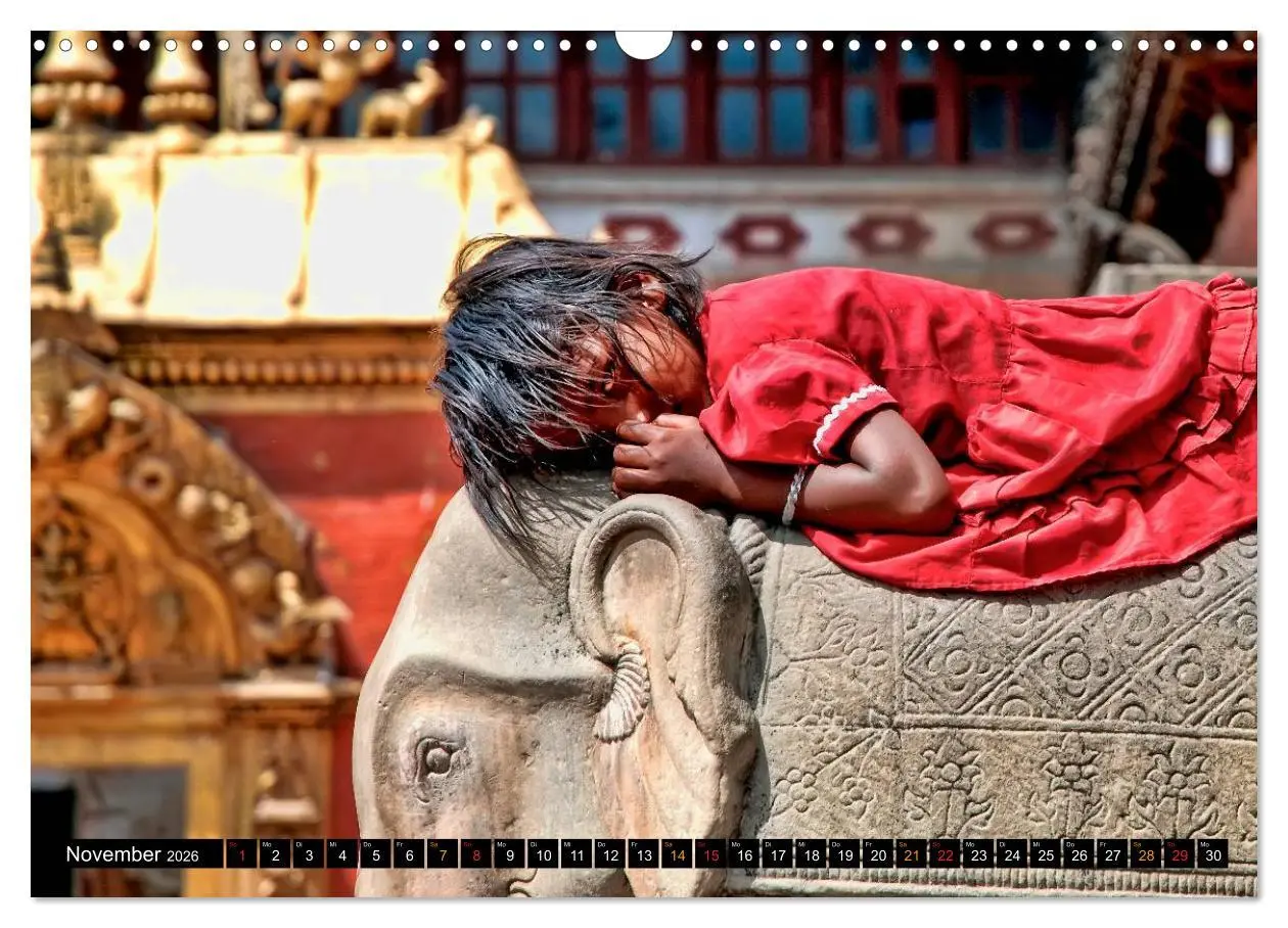 Bild: 9783516017298 | Nepal - das Dach der Welt (Wandkalender 2026 DIN A3 quer), CALVENDO...