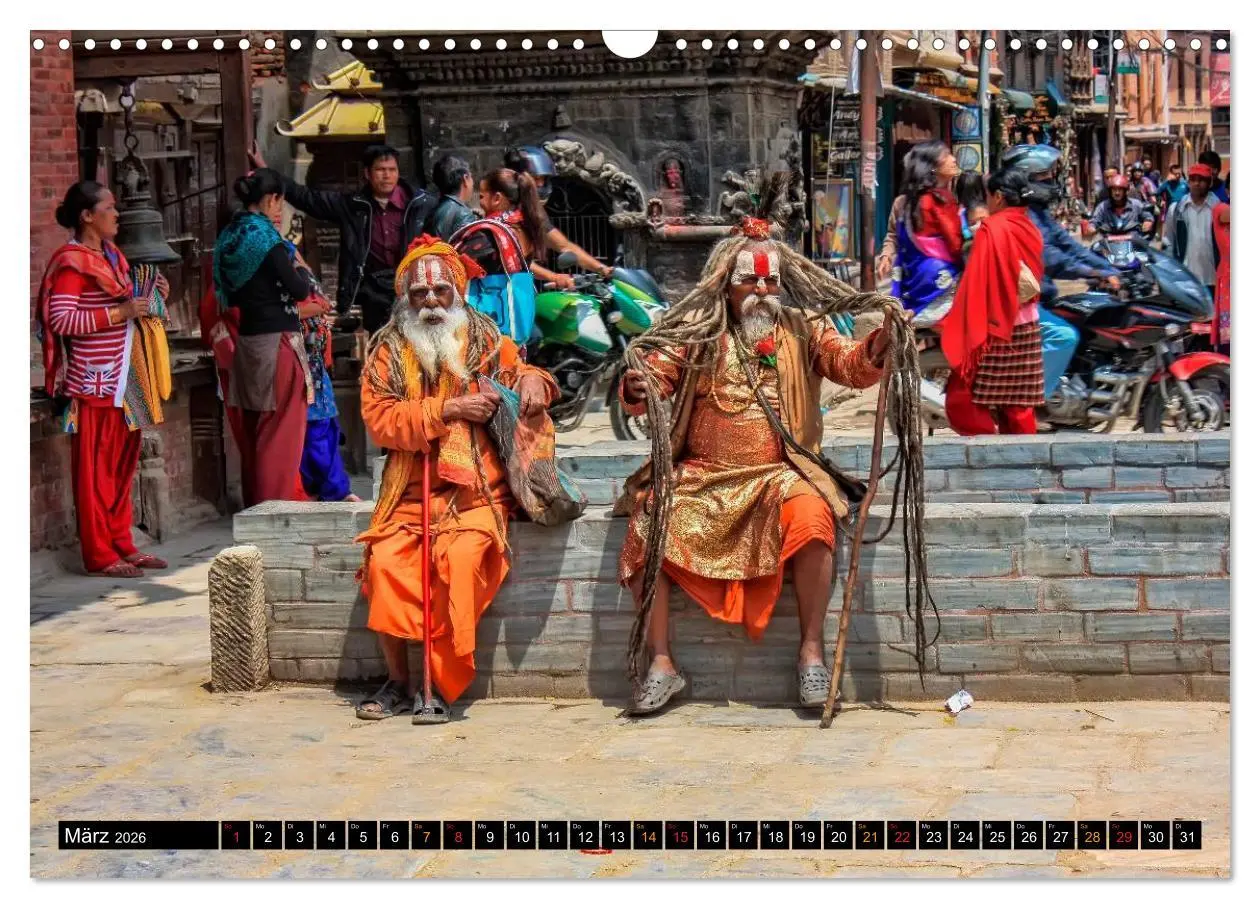 Bild: 9783516017298 | Nepal - das Dach der Welt (Wandkalender 2026 DIN A3 quer), CALVENDO...