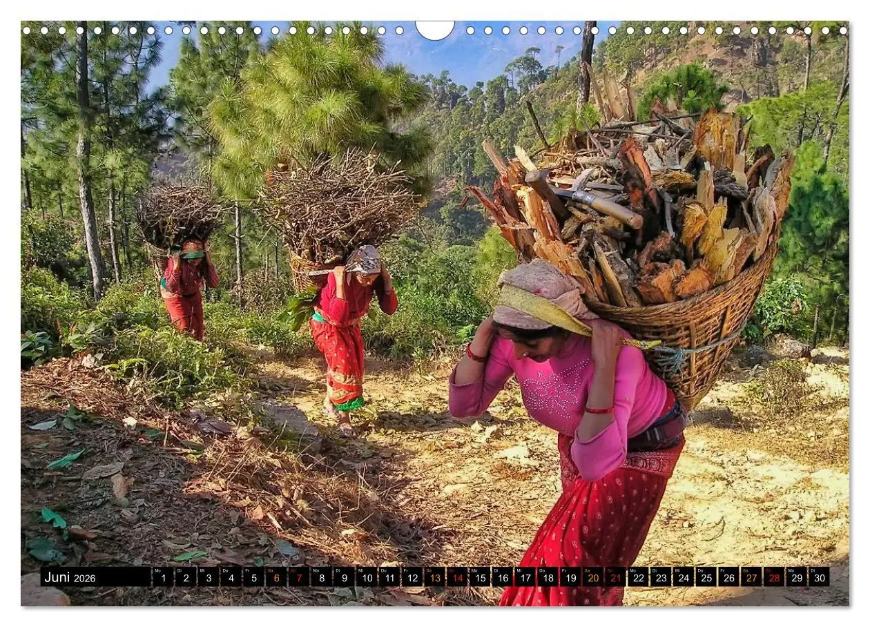 Bild: 9783516017298 | Nepal - das Dach der Welt (Wandkalender 2026 DIN A3 quer), CALVENDO...