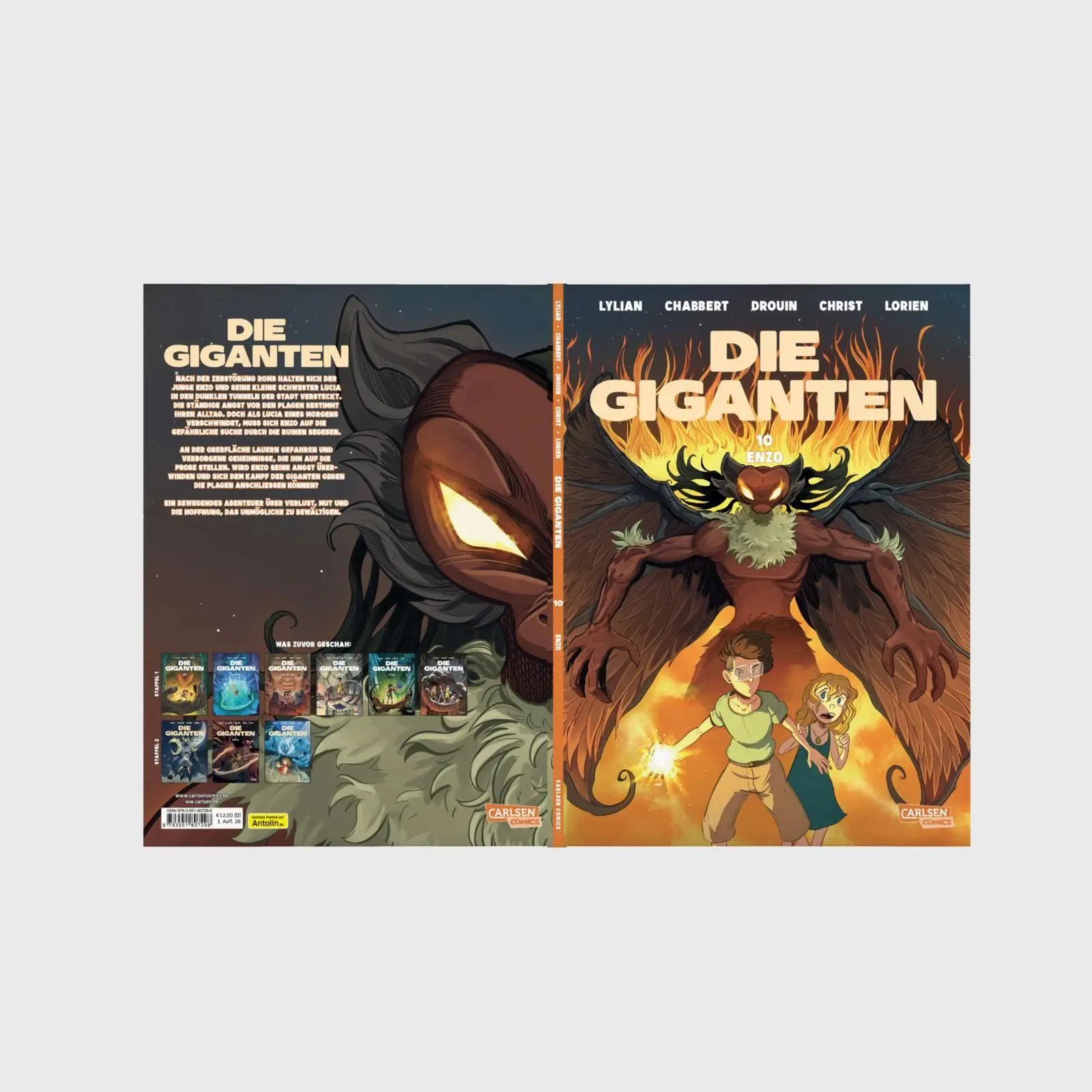 Bild: 9783551807298 | Die Giganten 10: Enzo | Lylian | Taschenbuch | Die Giganten | 56 S.