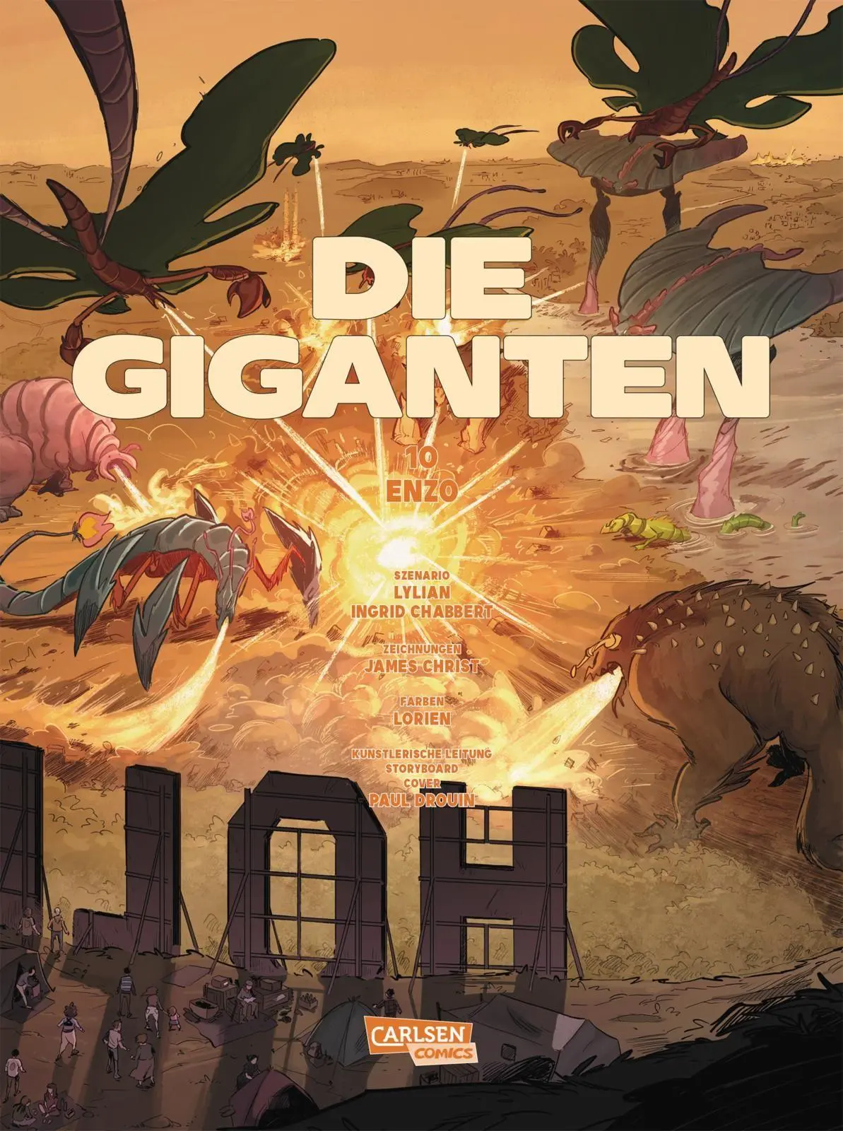 Bild: 9783551807298 | Die Giganten 10: Enzo | Lylian | Taschenbuch | Die Giganten | 56 S.