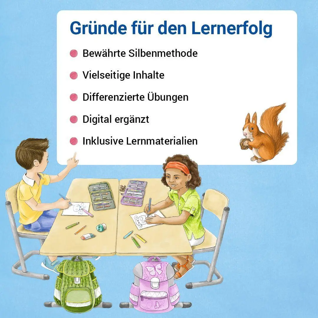 Bild: 9783619147298 | ABC der Tiere 1 Neubearbeitung - Die Silbenfibel® Kompakt | Buch