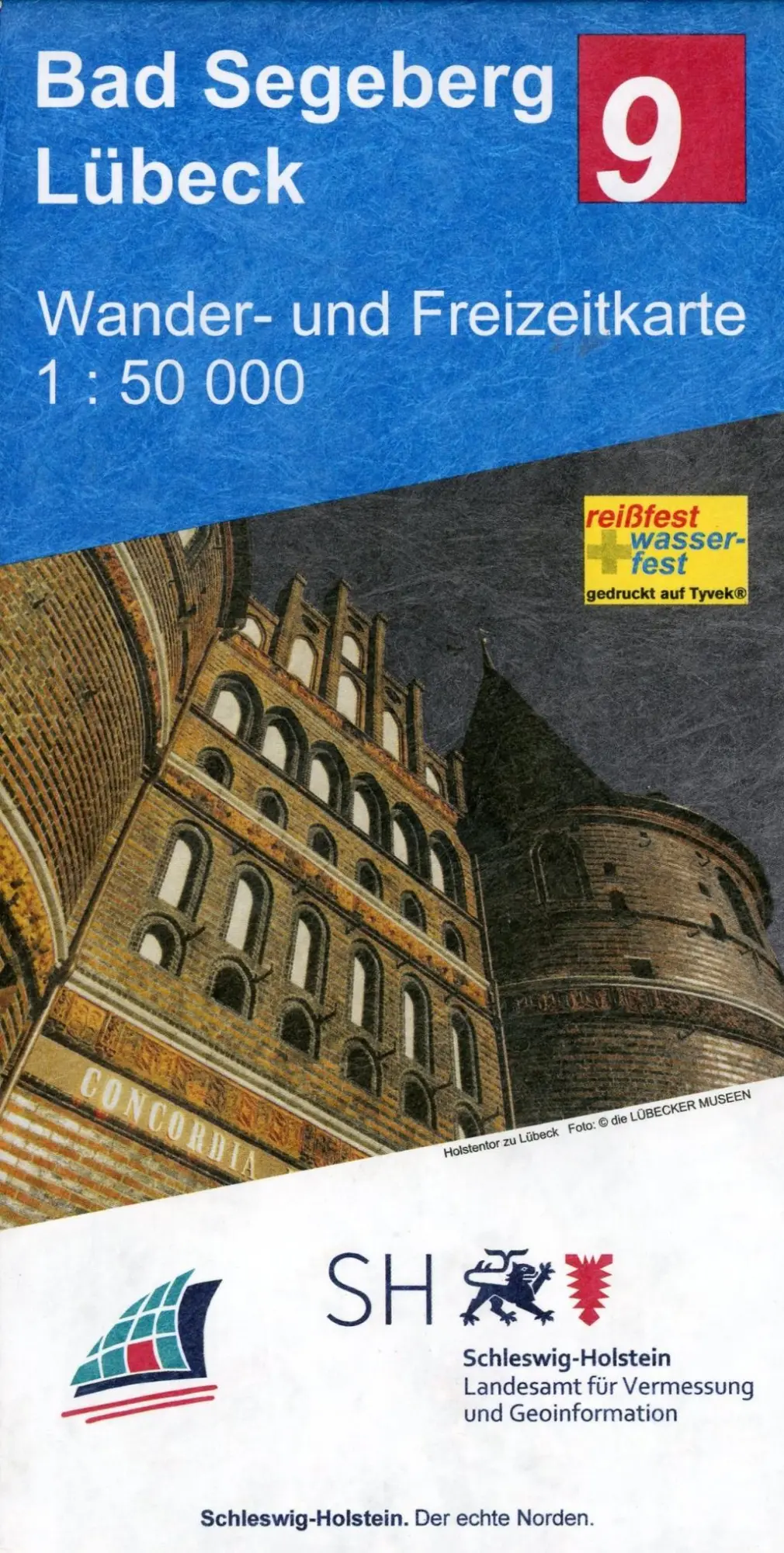 Cover: 9783891307298 | Bad Segeberg - Lübeck 1 : 50 000 | Wander- und Freizeitkarte 1:50 000