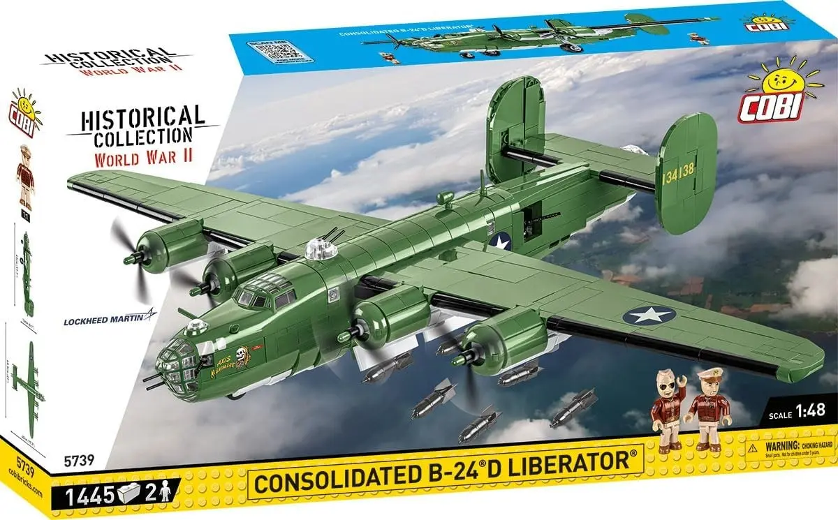 Cover: 5902251057398 | COBI Historical Collection 5739 - Consolidated B-24 Liberator,...