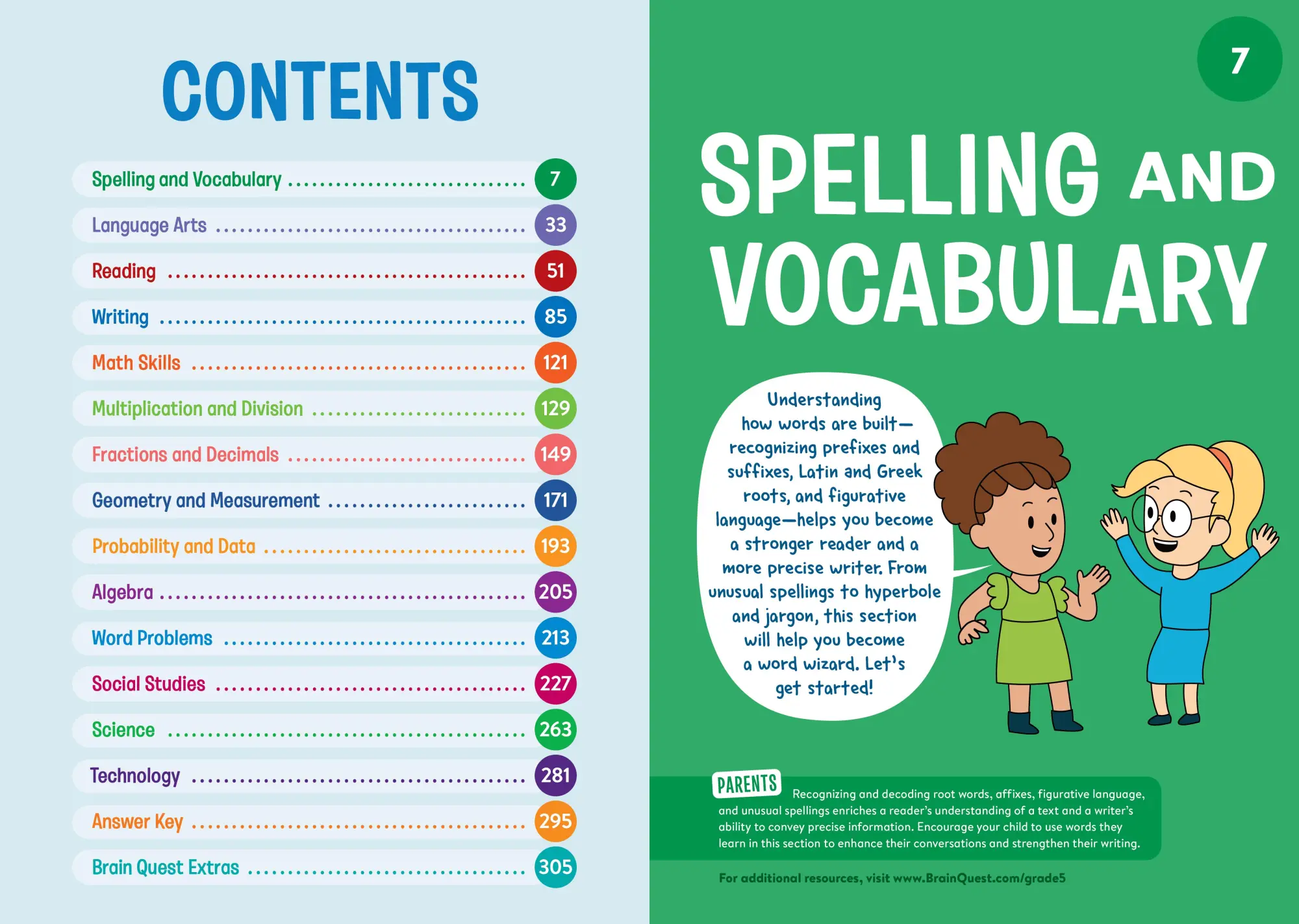 Bild: 9781523517398 | Brain Quest Workbook: 5th Grade Revised Edition | Workman Publishing