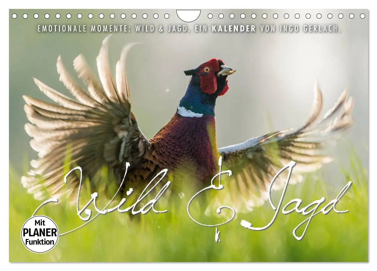 Cover: 9783516007398 | Emotionale Momente: Wild und Jagd. (Wandkalender 2026 DIN A4 quer),...
