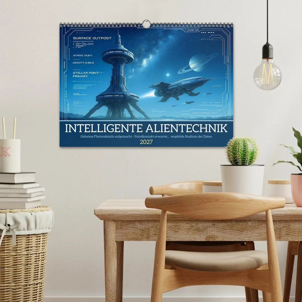 Bild: 9783516937398 | Intelligente Alientechnik (Wandkalender 2027 DIN A3 quer), CALVENDO...