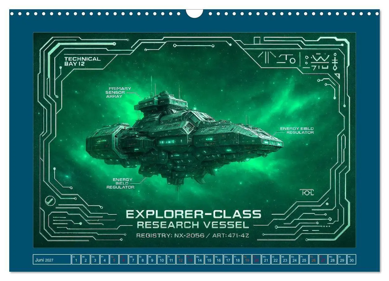 Bild: 9783516937398 | Intelligente Alientechnik (Wandkalender 2027 DIN A3 quer), CALVENDO...