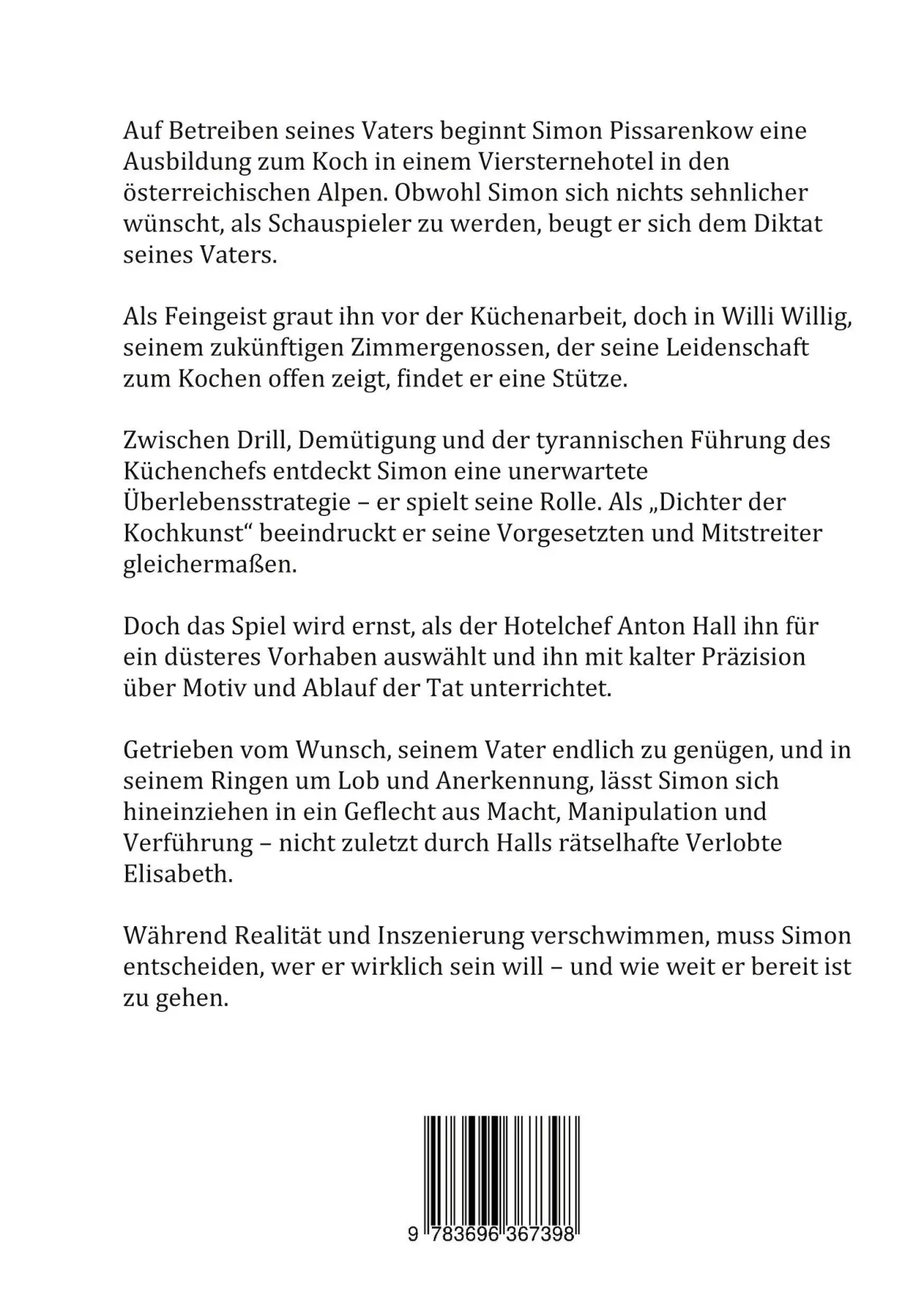 Rückseite: 9783696367398 | Fesseln | Tetralogie des Leidens | Wolfram Dieter Martin | Taschenbuch