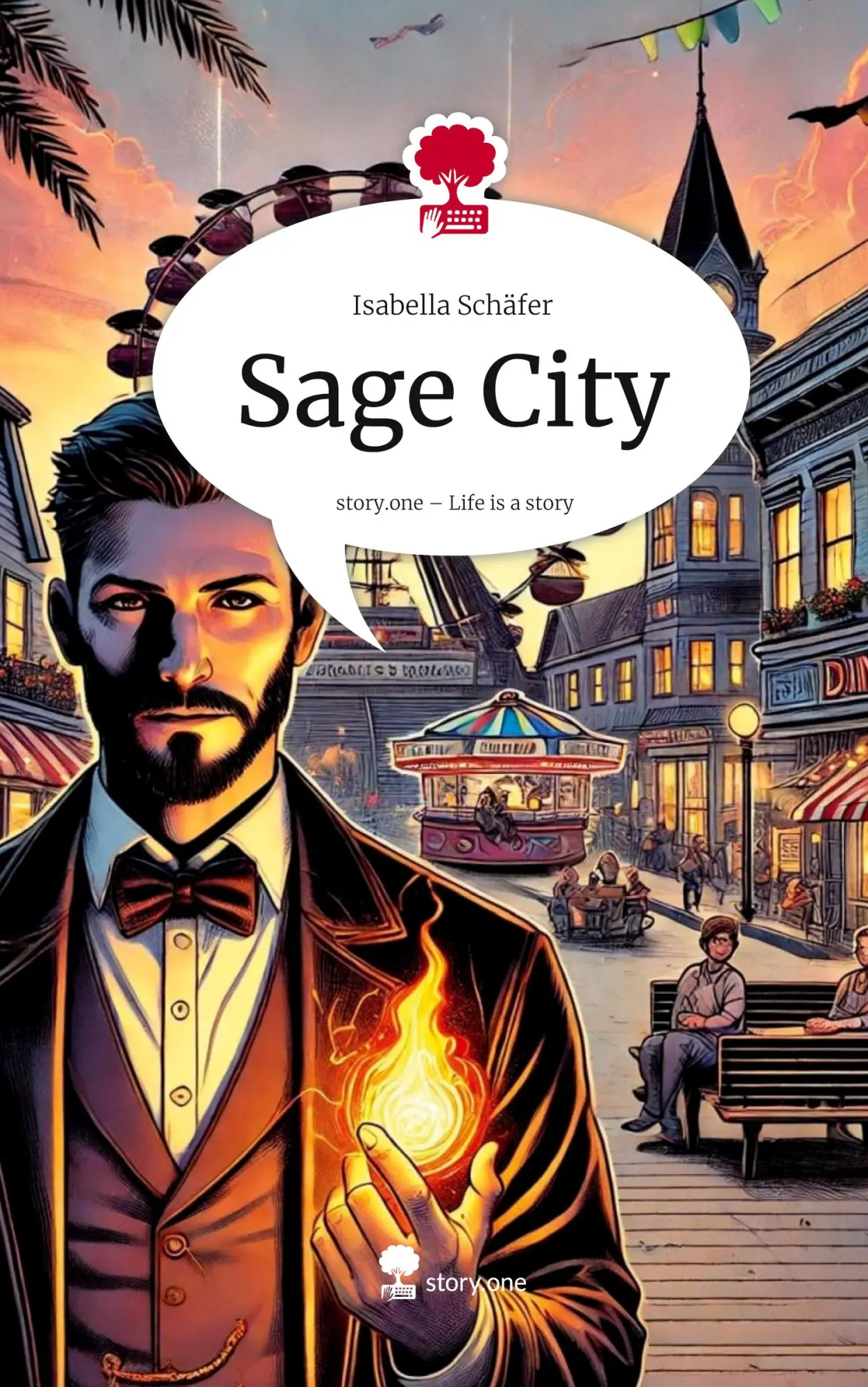 Cover: 9783711587398 | Sage City. Life is a Story - story.one | Isabella Schäfer | Buch