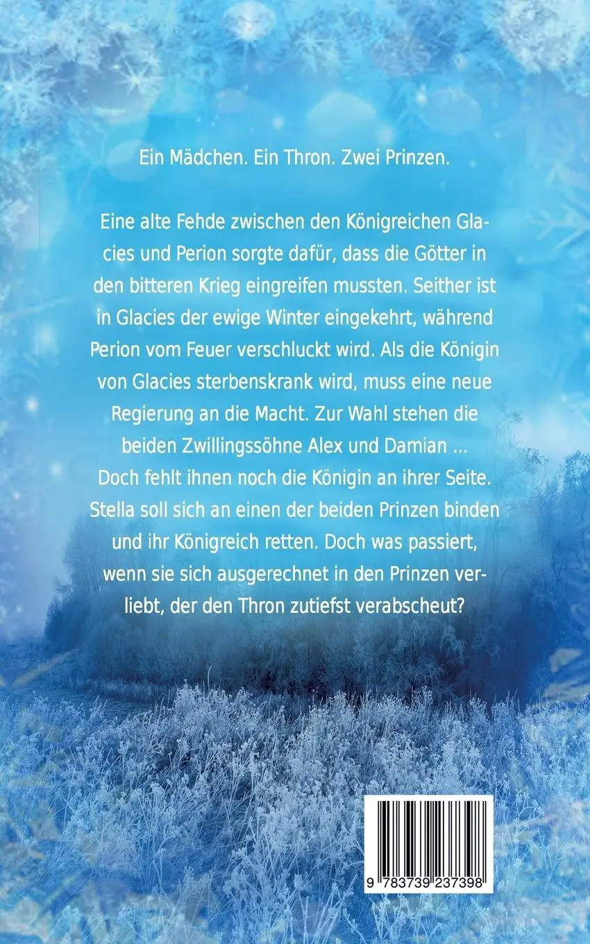 Rückseite: 9783739237398 | Glacies | Gefangen im Eispalast | Sarah Stankewitz | Taschenbuch