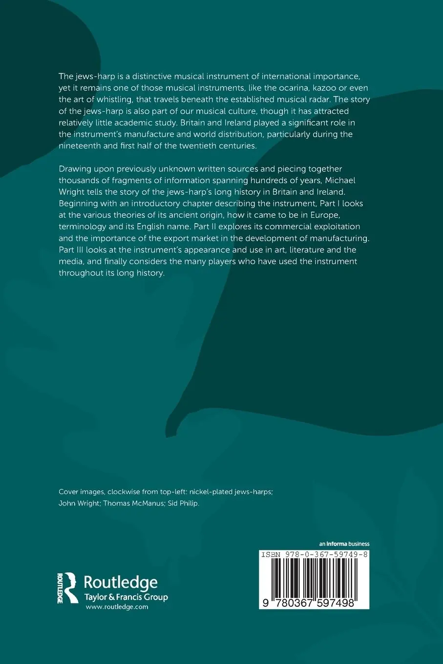Rückseite: 9780367597498 | The Jews-Harp in Britain and Ireland | Michael Wright | Taschenbuch