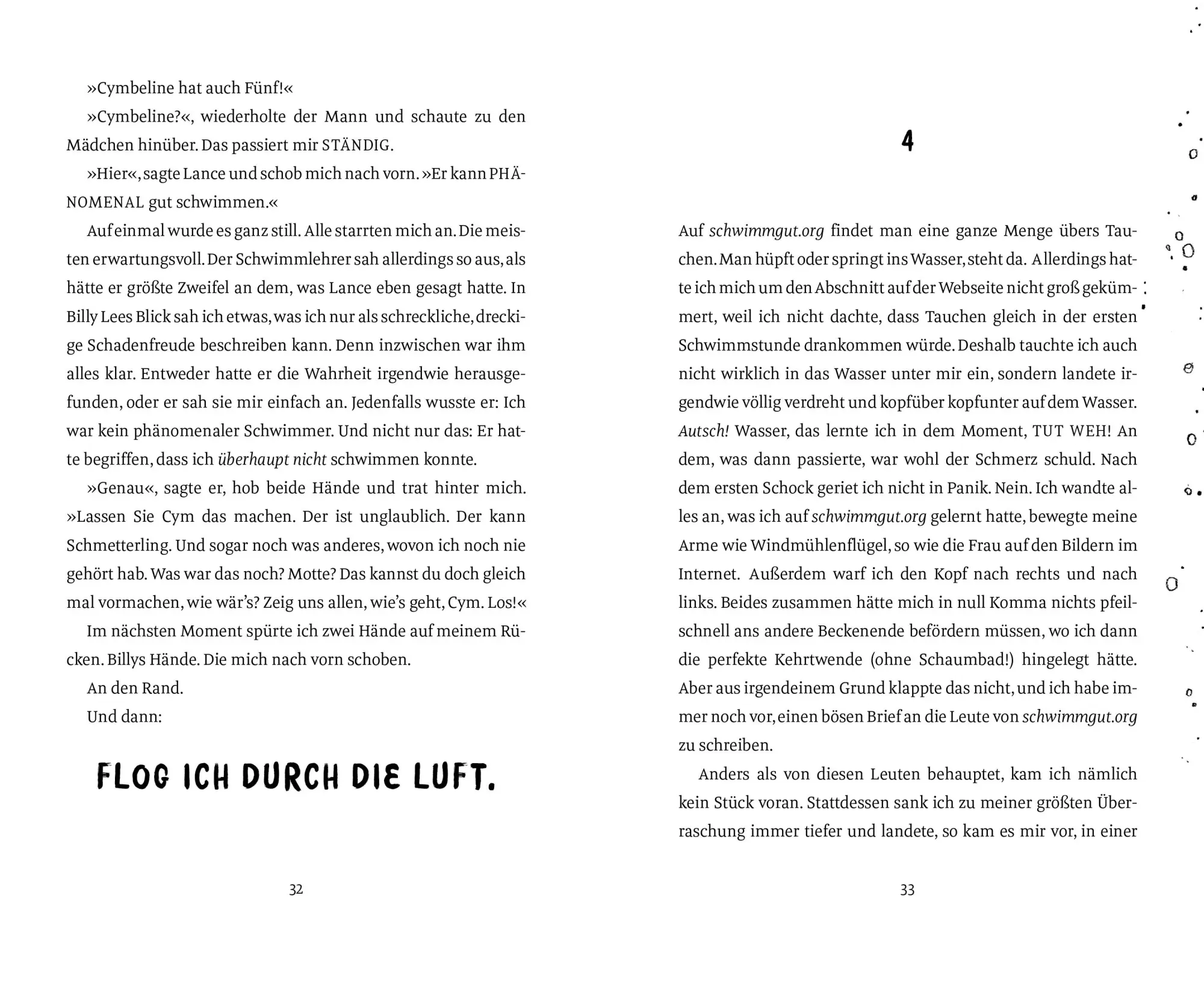 Bild: 9783423627498 | Freischwimmen | Adam Baron | Taschenbuch | Cyms Geschichte | 224 S.