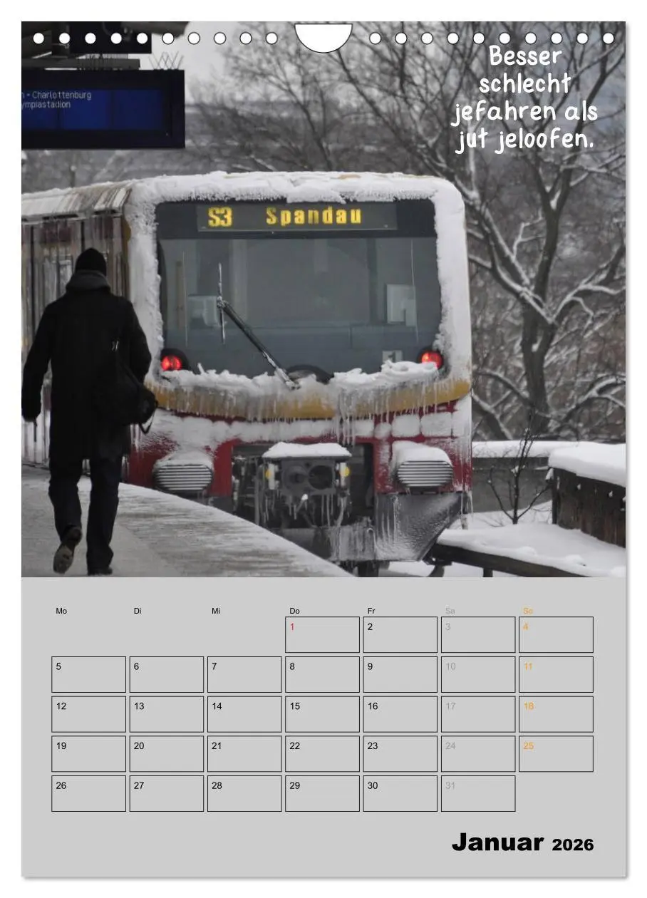 Bild: 9783516477498 | Berliner Straßenfoto Kalender 2026 (Wandkalender 2026 DIN A4 hoch),...