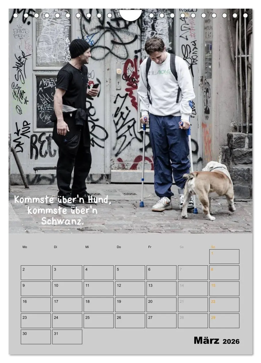 Bild: 9783516477498 | Berliner Straßenfoto Kalender 2026 (Wandkalender 2026 DIN A4 hoch),...