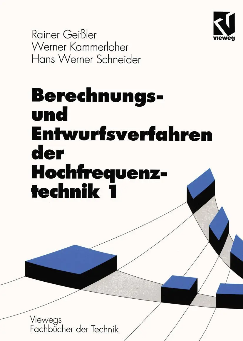 Cover: 9783528047498 | Berechnungs- und Entwurfsverfahren der Hochfrequenztechnik 1 | Buch Cover: 9783528047498 | Berechnungs- und Entwurfsverfahren der Hochfrequenztechnik 1 | Buch