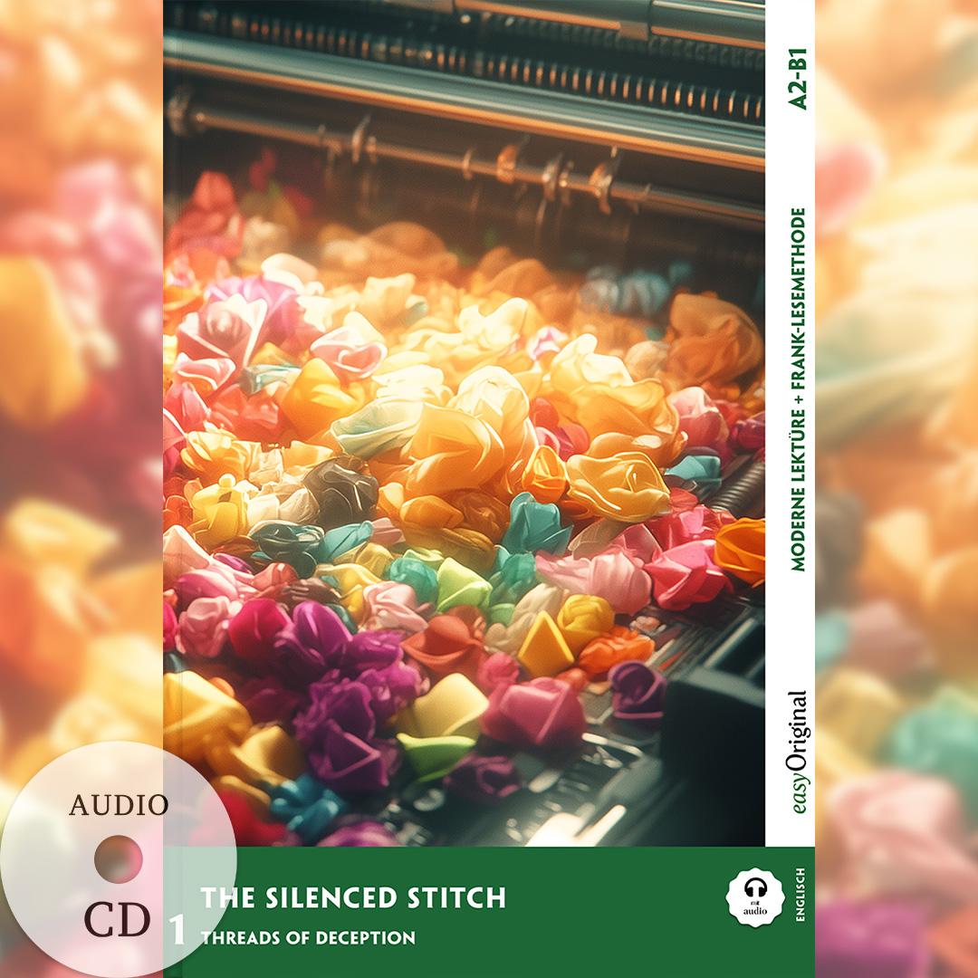 Cover: 9783991687498 | The Silenced Stitch - Englische Krimi-Lektüre A2-B1 (+ Audio-CD)