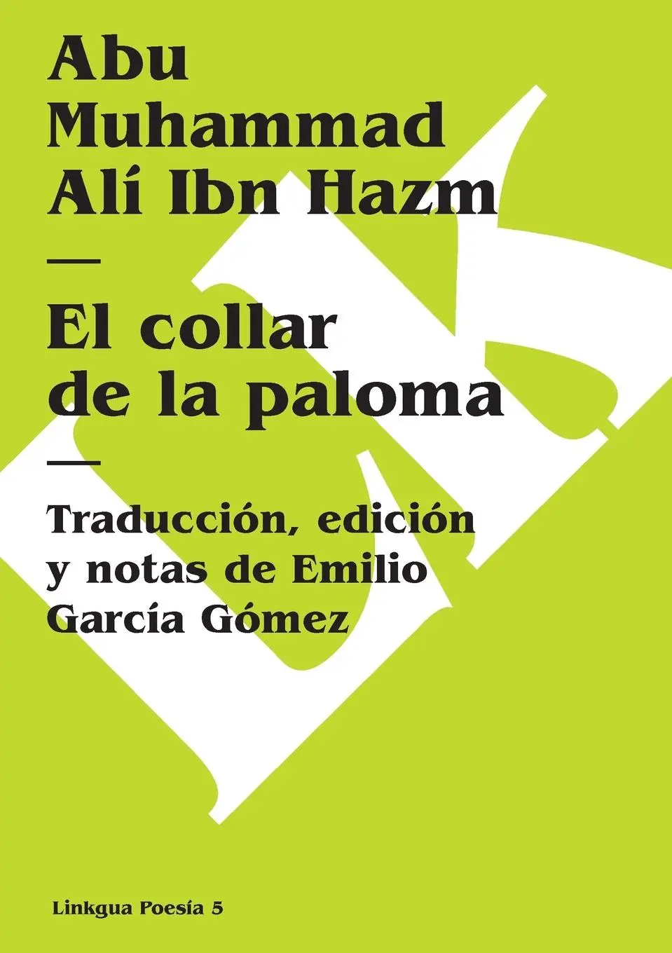 Cover: 9788498167498 | El collar de la paloma | Abu Muhammad Alí Ibn Hazm | Taschenbuch