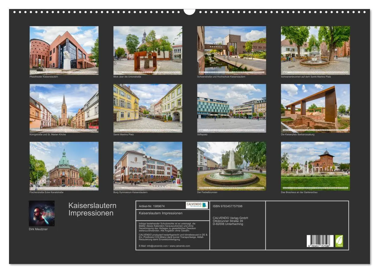 Bild: 9783457757598 | Kaiserslautern Impressionen (Wandkalender 2026 DIN A2 quer),...