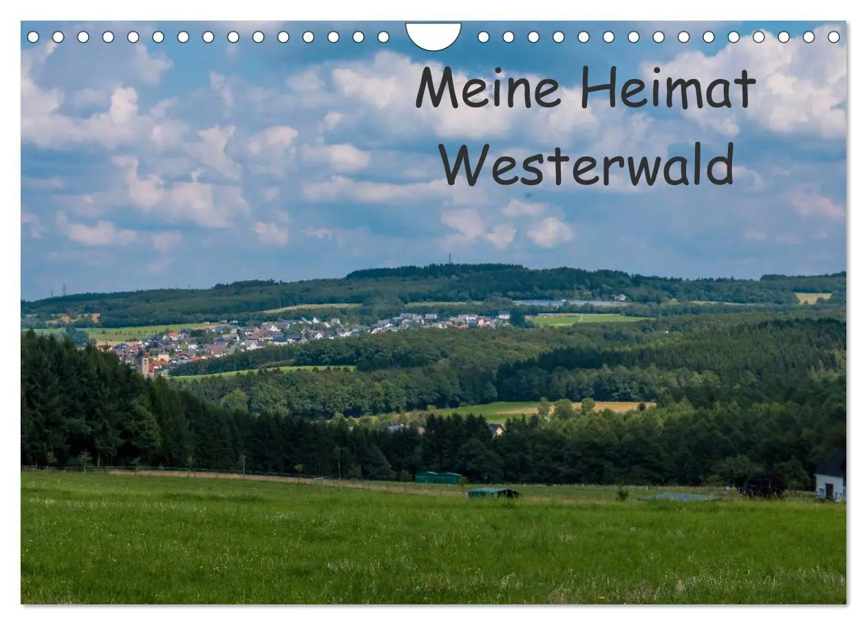 Cover: 9783516087598 | Meine Heimat Westerwald (Wandkalender 2026 DIN A4 quer), CALVENDO...