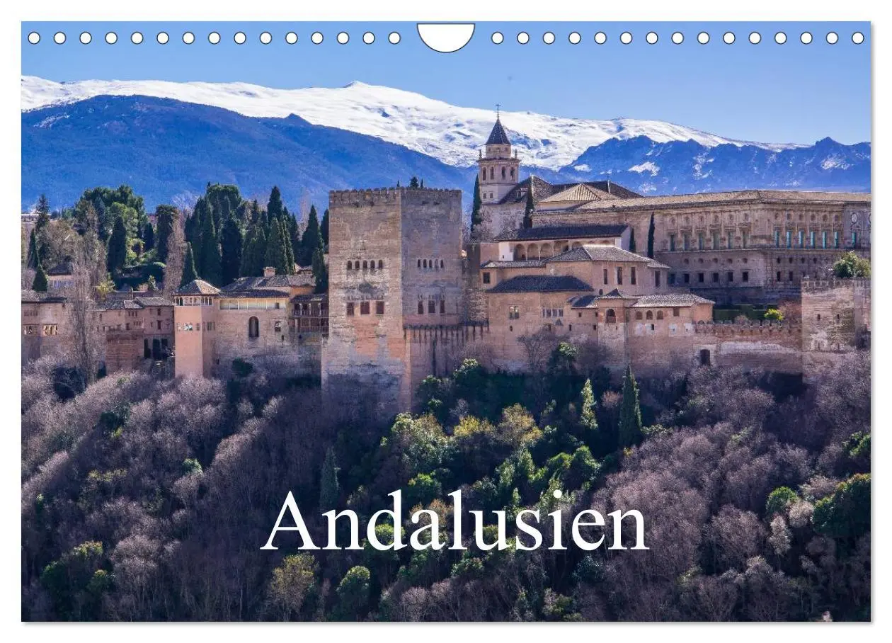 Cover: 9783516157598 | Andalusien (Wandkalender 2026 DIN A4 quer), CALVENDO Monatskalender
