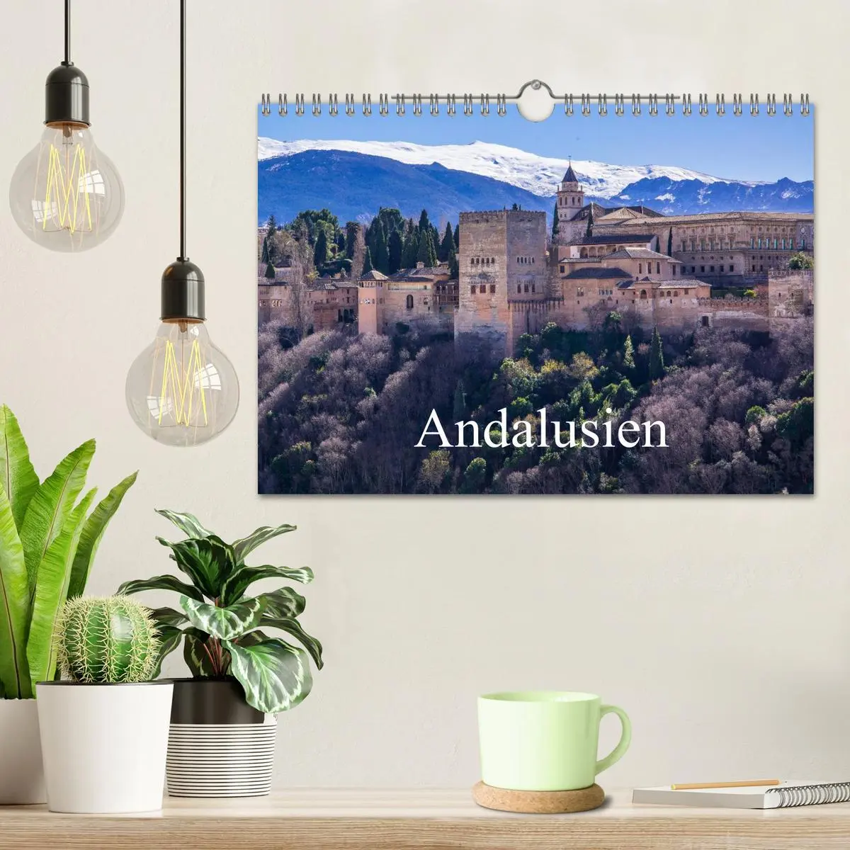 Bild: 9783516157598 | Andalusien (Wandkalender 2026 DIN A4 quer), CALVENDO Monatskalender