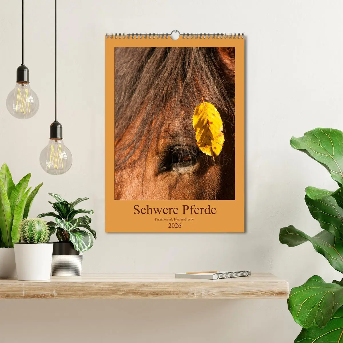 Bild: 9783516397598 | Schwere Pferde - Faszinierende Herzensbrecher (Wandkalender 2026...