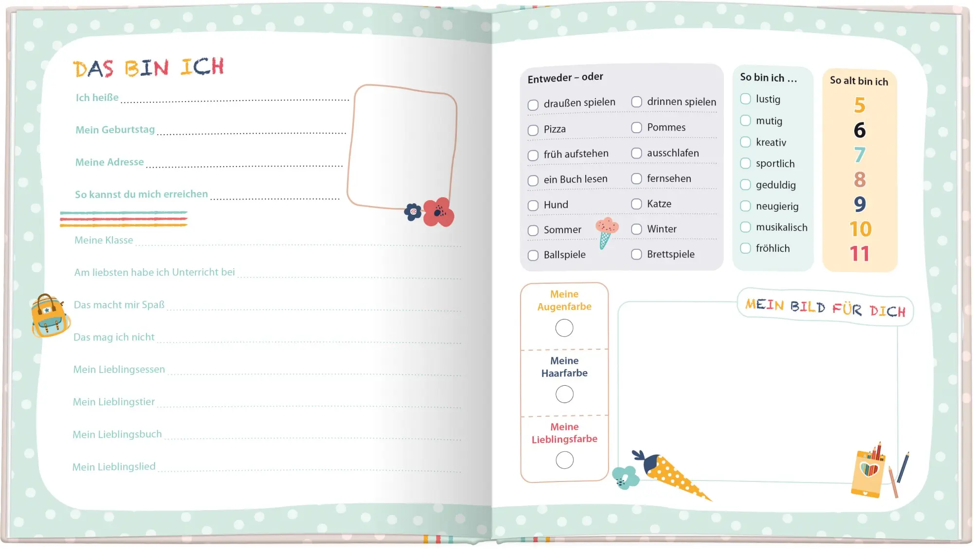 Bild: 9783766637598 | Meine Schulfreunde. Freundschaftsbuch | Buch | 48 S. | Deutsch | 2025
