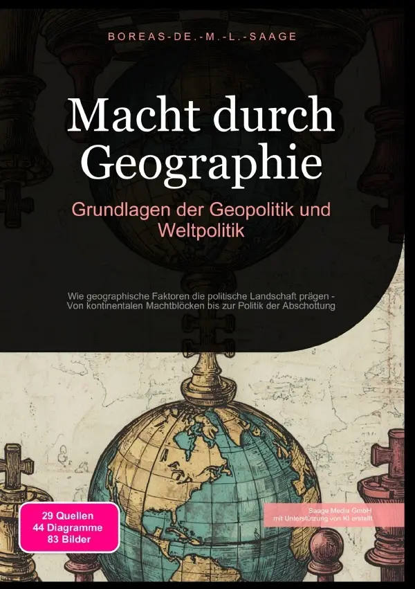 Cover: 9783819717598 | Macht durch Geographie: Grundlagen der Geopolitik und Weltpolitik