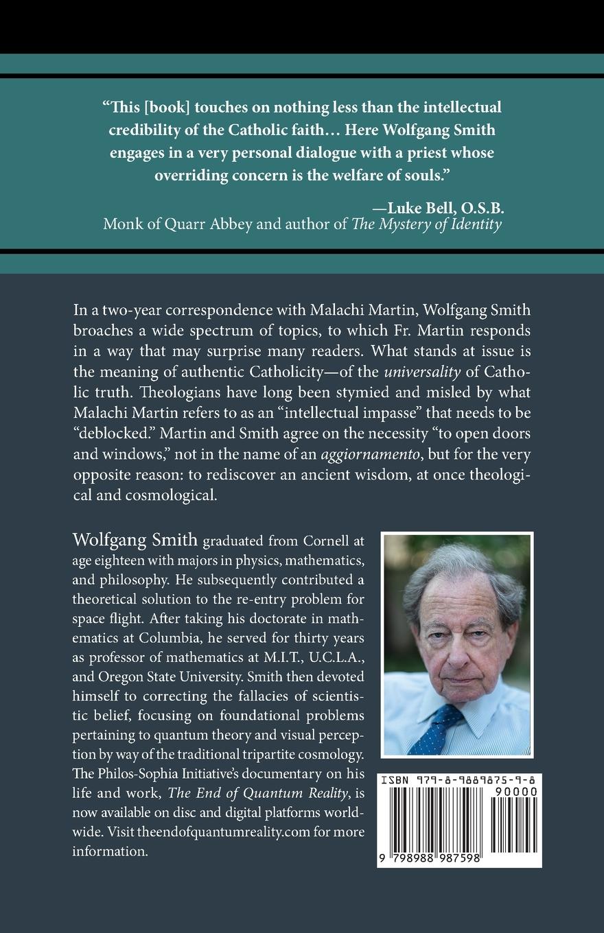 Rückseite: 9798988987598 | In Quest of Catholicity | Malachi Martin Responds to Wolfgang Smith
